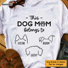 Personalized Dog Mom Dog Ears T Shirt JN92 32O47 1