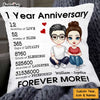Personalized Happy Anniversary Pillow JN142 58O47 1