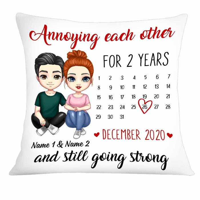 Personalized Anniversary Pillow JN92 30O34 1