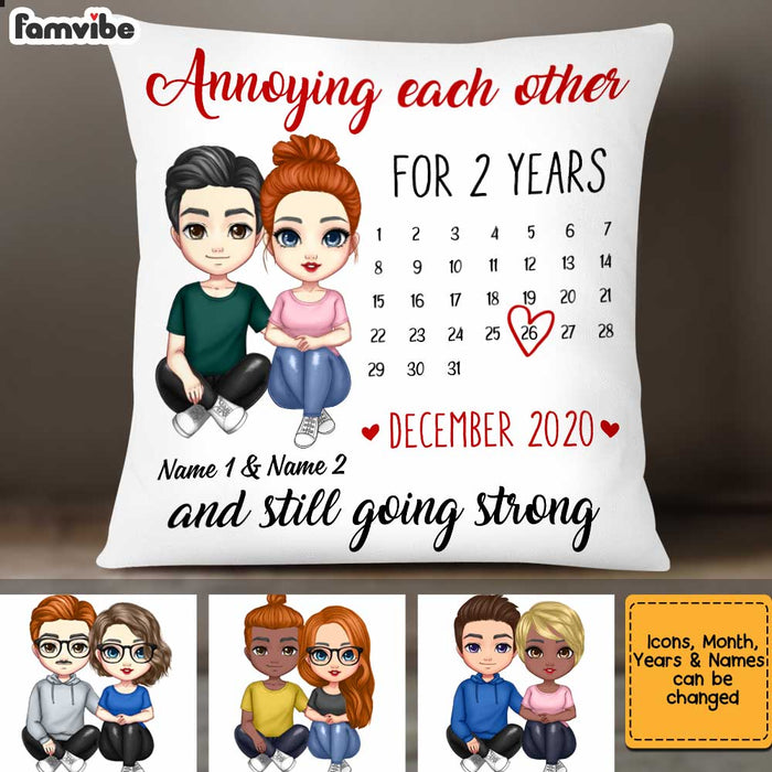 Personalized Anniversary Pillow JN92 30O34 1