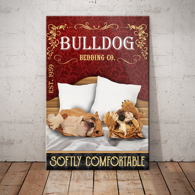 Bulldog Bedding Company Canvas FB2601 70O59