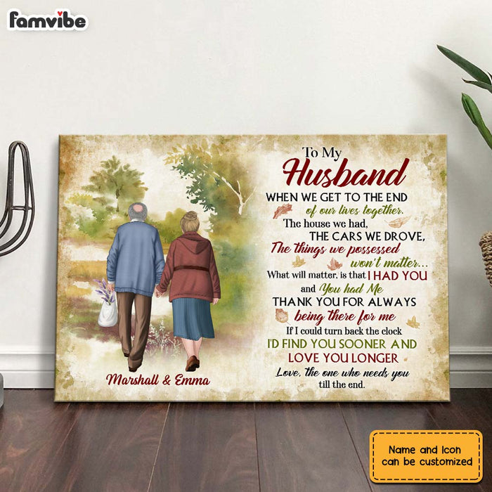 Personalized Husband Wife When We Poster JN174 30O31 1