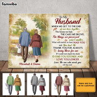 Personalized Husband Wife When We Poster JN174 30O31 thumb 1