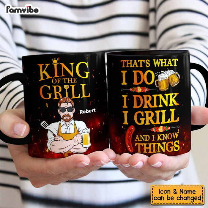 Personalized Dad BBQ Grill Mug MY301 32O53 1