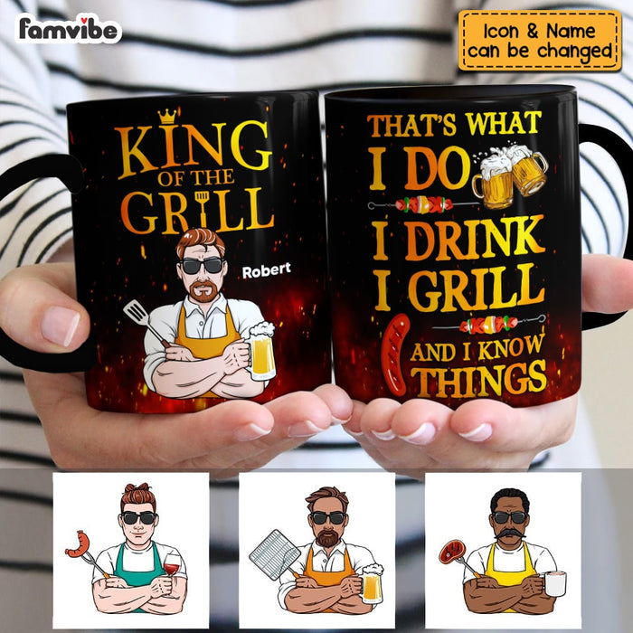 Personalized Dad BBQ Grill Mug MY301 32O53 1