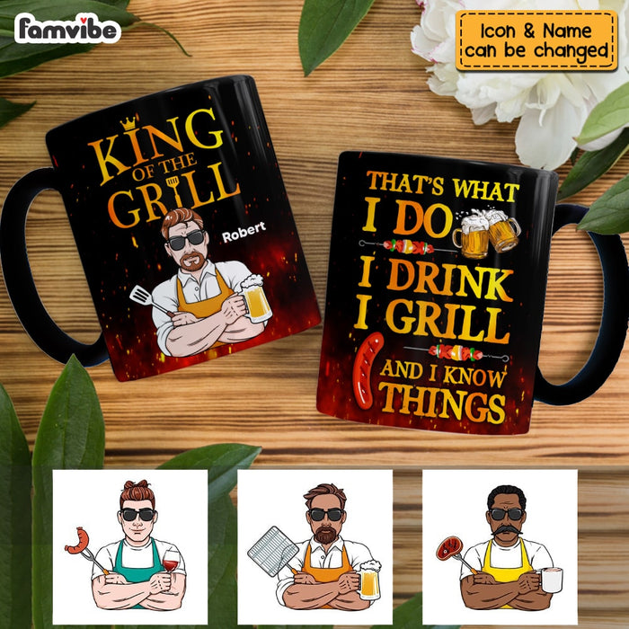 Personalized Dad BBQ Grill Mug MY301 32O53 1