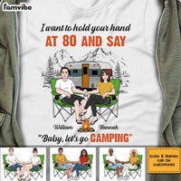 Personalized Camping Couple Husband Wife T Shirt JN158 85O34 thumb 1