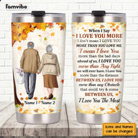 Personalized Husband Wife Couple Steel Tumbler JN102 32O47 thumb 1