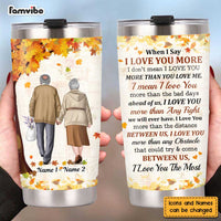 Personalized Husband Wife Couple Steel Tumbler JN102 32O47 thumb 1