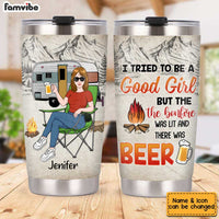 Personalized Daughter Camping Steel Tumbler JN103 32O34 thumb 1