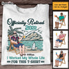Personalized Grandpa Beach Retired T Shirt JN172 32O47 1