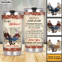 Personalized To My Husband Steel Tumbler JN159 85O34 thumb 1