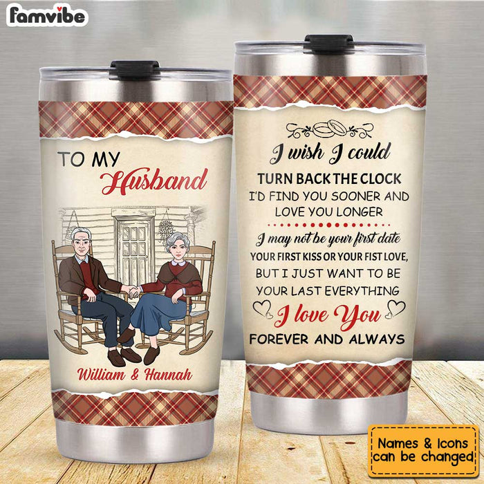 Personalized To My Husband Steel Tumbler JN159 85O34 1
