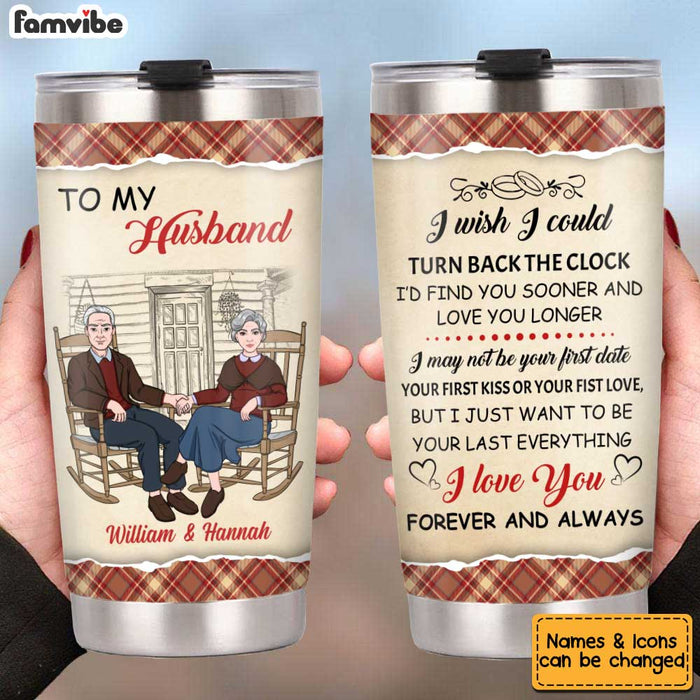 Personalized To My Husband Steel Tumbler JN159 85O34 1