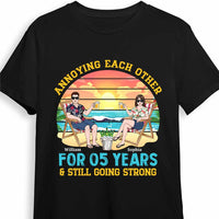 Personalized Husband And Wife Anniversary Couple T Shirt JN173 58O47 thumb 1