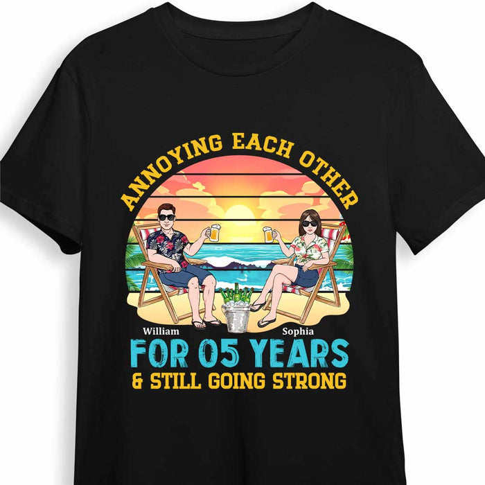 Personalized Husband And Wife Anniversary Couple T Shirt JN173 58O47 1