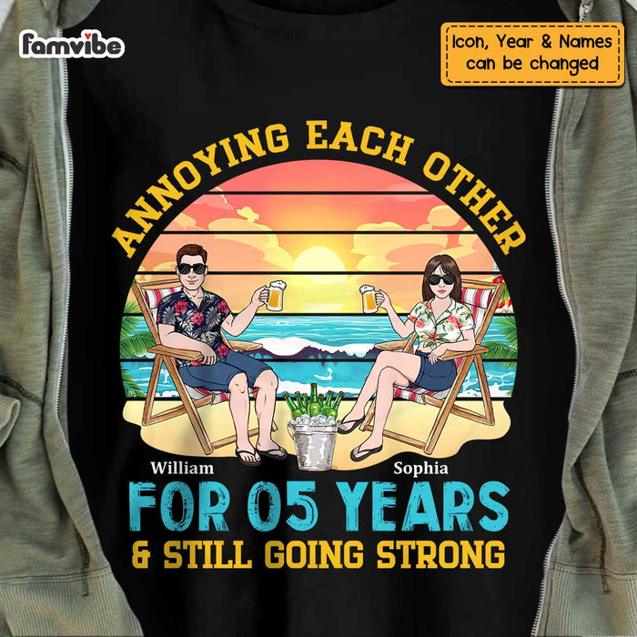 Personalized Husband And Wife Anniversary Couple T Shirt JN173 58O47 1
