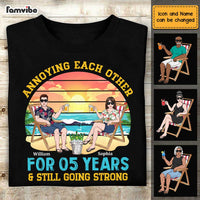 Personalized Husband And Wife Anniversary Couple T Shirt JN173 58O47 thumb 1