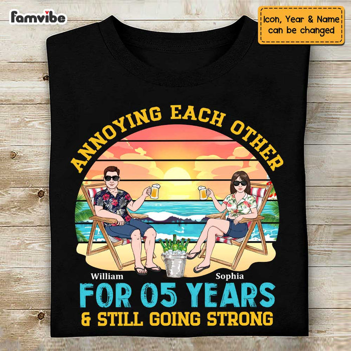 Personalized Husband And Wife Anniversary Couple T Shirt JN173 58O47 1