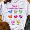 Personalized Grandma Butterfly Mutter Oma German T Shirt AP133 30O53 1