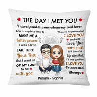 Personalized Husband Wife Couple Pillow JN165 30O47 thumb 1