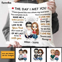 Personalized Husband Wife Couple Pillow JN165 30O47 thumb 1