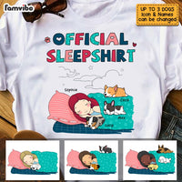 Personalized Daughter Official Sleepshirt Dog Mom Lovers T Shirt JN143 58O53 thumb 1