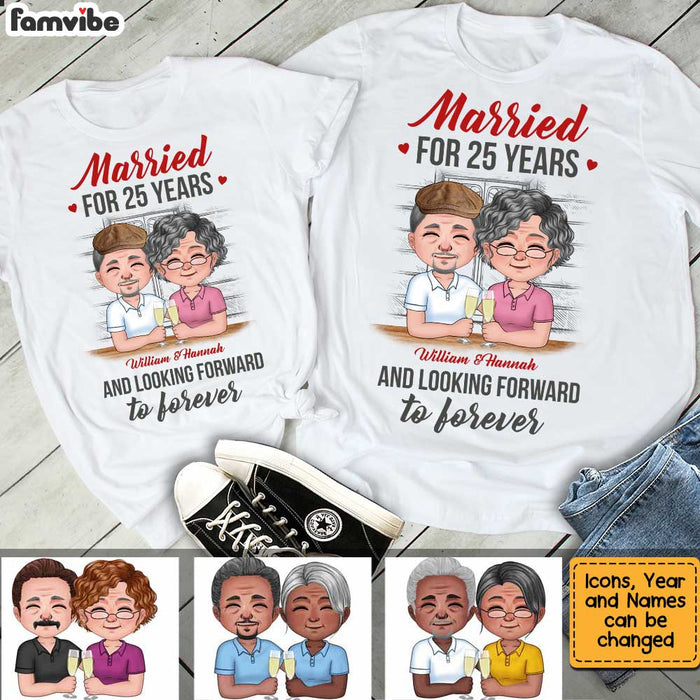 Personalized Anniversary Couple T Shirt JN164 30O34 1
