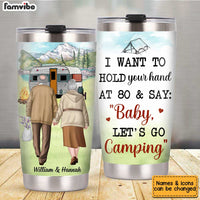 Personalized Husband Wife Couple Camping Steel Tumbler JN161 32O34 thumb 1