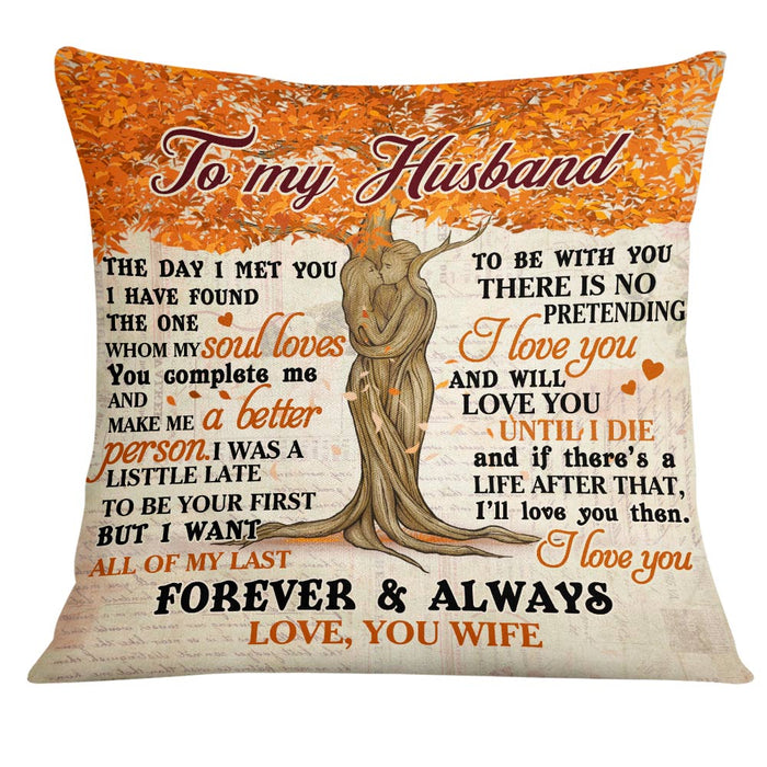 Personalized Couple Husband Wife Pillow JN151 85O28 1