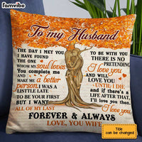 Personalized Couple Husband Wife Pillow JN151 85O28 thumb 1