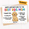 Personalized Dog Mom Mother's Day Card MR153 95O36 1
