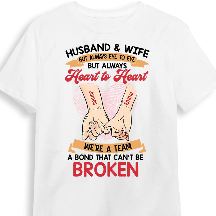 Personalized Couple Husband Wife T Shirt JN156 85O28 1