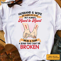 Personalized Couple Husband Wife T Shirt JN156 85O28 thumb 1