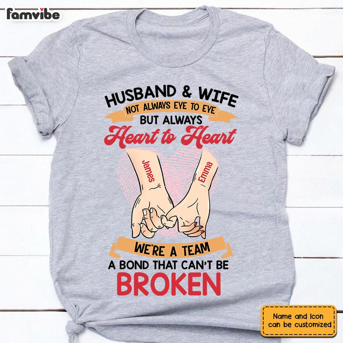 Personalized Couple Husband Wife T Shirt JN156 85O28 1