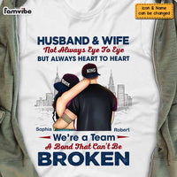 Personalized Couple Husband Wife T Shirt JN153 85O47 thumb 1