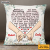 Personalized Couple We're A Team Pillow JN182 58O53 1
