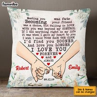 Personalized Couple We're A Team Pillow JN182 58O53 thumb 1