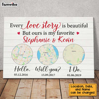 Personalized Couple Our Story Poster JN183 23O34 thumb 1