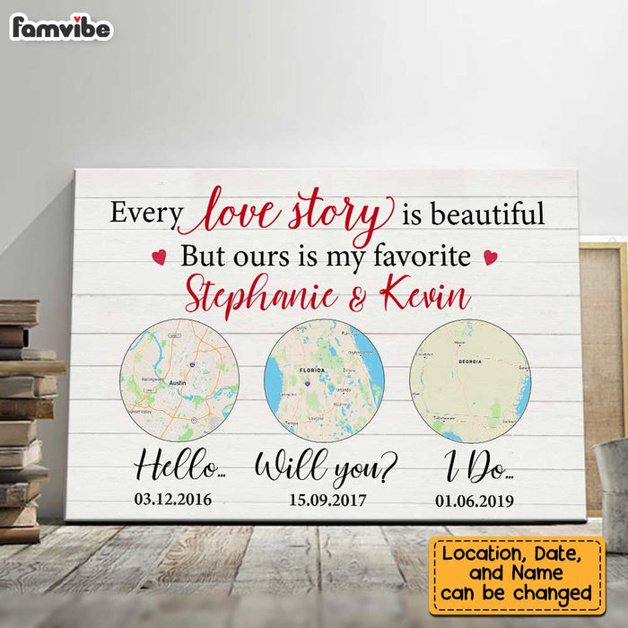 Personalized Couple Our Story Poster JN183 23O34 1