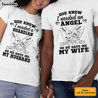 Personalized Couple God Knew I Needed T Shirt Couple T Shirt JN181 58O28 thumb 1