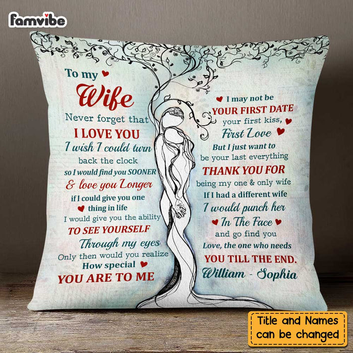 Personalized Husband Wife Couple Love Tree Pillow JN161 30O47 1