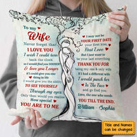 Personalized Husband Wife Couple Love Tree Pillow JN161 30O47 thumb 1