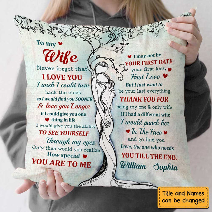 Personalized Husband Wife Couple Love Tree Pillow JN161 30O47 1