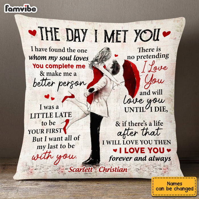 Personalized Husband Wife Couple Pillow JN171 30O53 1