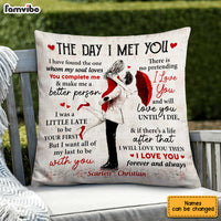 Personalized Husband Wife Couple Pillow JN171 30O53 thumb 1