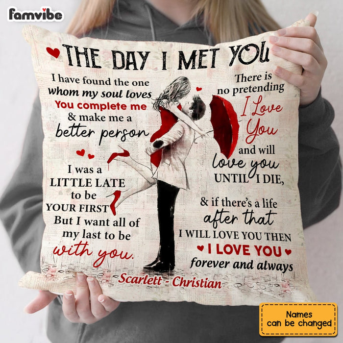 Personalized Husband Wife Couple Pillow JN171 30O53 1