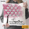 Personalized Family Tree Pink Pillow JN184 58O53 1