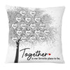 Personalized Family Tree White Pillow JN171 58O53 1