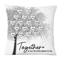 Personalized Family Tree White Pillow JN171 58O53 thumb 1